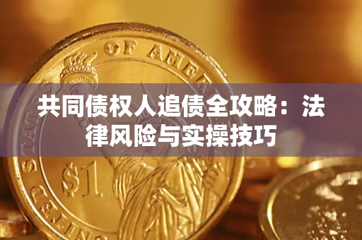 武汉共同债权人追债全攻略：法律风险与实操技巧