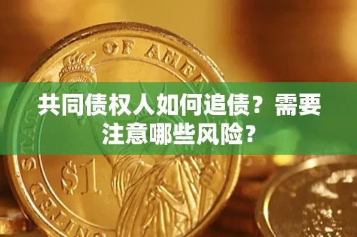 武汉共同债权人如何追债？需要注意哪些风险？