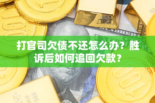 武汉打官司欠债不还怎么办？胜诉后如何追回欠款？