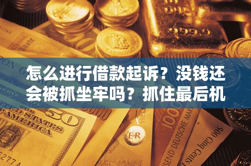 武汉怎么进行借款起诉？没钱还会被抓坐牢吗？抓住最后机会！