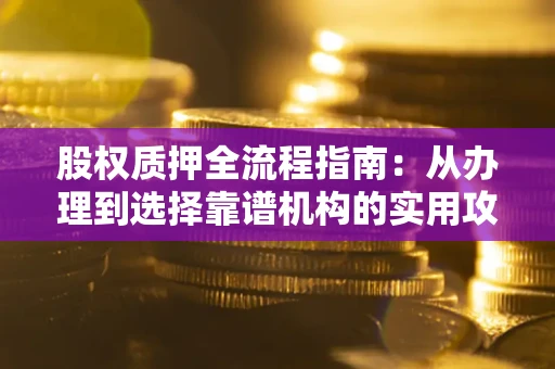 武汉股权质押全流程指南：从办理到选择靠谱机构的实用攻略