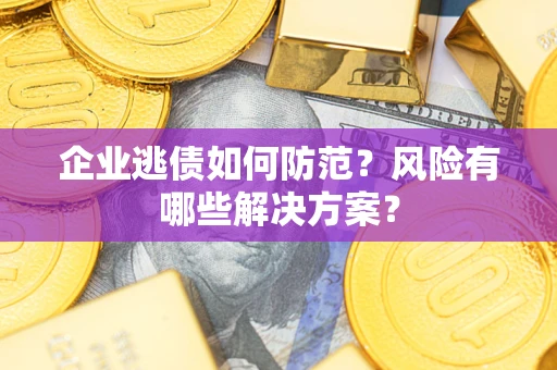 武汉企业逃债如何防范？风险有哪些解决方案？