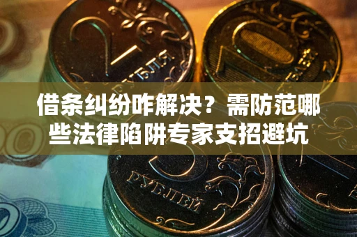 武汉借条纠纷咋解决？需防范哪些法律陷阱专家支招避坑