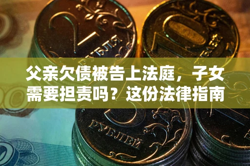 武汉父亲欠债被告上法庭，子女需要担责吗？这份法律指南必须看完