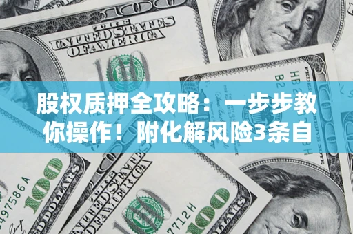 武汉股权质押全攻略：一步步教你操作！附化解风险3条自救法则