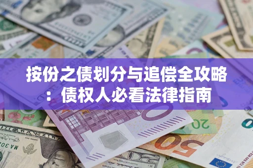 武汉按份之债划分与追偿全攻略：债权人必看法律指南