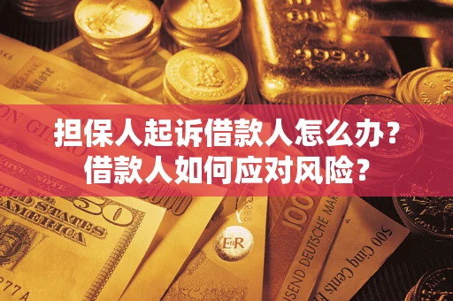 武汉担保人起诉借款人怎么办？借款人如何应对风险？