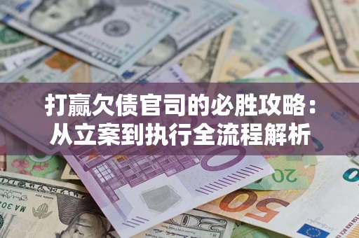 武汉打赢欠债官司的必胜攻略：从立案到执行全流程解析