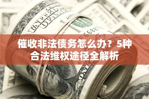 武汉催收非法债务怎么办？5种合法维权途径全解析