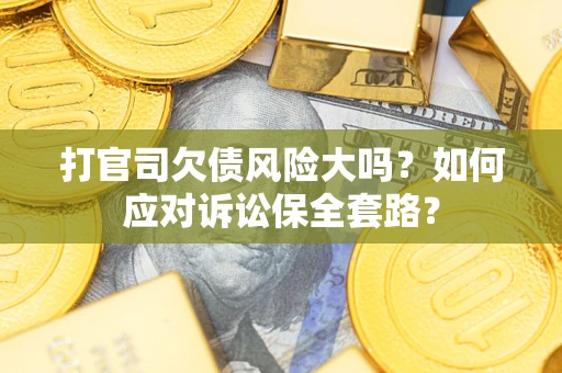 武汉打官司欠债风险大吗？如何应对诉讼保全套路？