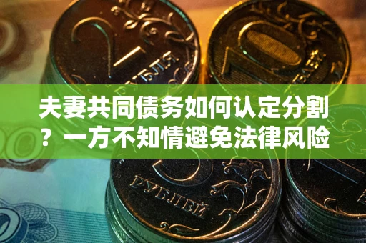 武汉夫妻共同债务如何认定分割？一方不知情避免法律风险必看！